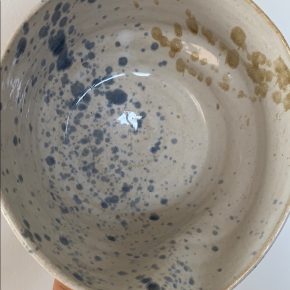 NWOT Handmade Glazed Stoneware Bowl - Picture 6 of 10